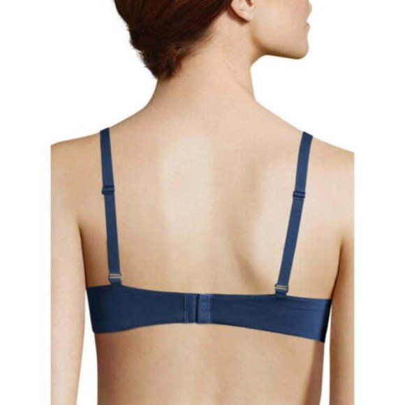 Maidenform One Fabulous Fit Demi T-Shirt Bra Size 40B Navy Blue Style DM7543 - Picture 8 of 9